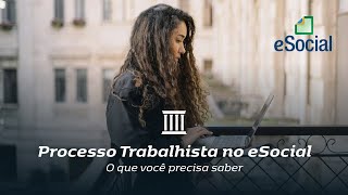 Processo Trabalhista no eSocial O que você precisa saber [upl. by Eonak]