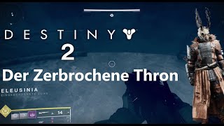 Der Zerbrochene Thron Dungeon mit CLAN und Wunschender Quest  Destiny 2 PC Gameplay [upl. by Aisekal]