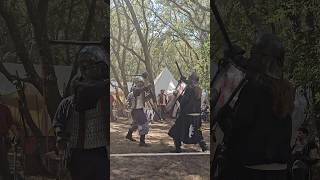 SCA Knight Fight shorts medieval fighting knight [upl. by Bolte]