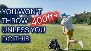 Knowing this will immediately increase your distance for your Disc Golf Drives [upl. by Fields]