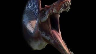 Spinosaurus Aegyptiacus Sounds JP [upl. by Ahset80]