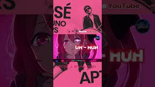 APT ROSÉ amp Bruno Mars Anime Picture rosé brunomars apt roséblackpink kpopshorts [upl. by Sitra]