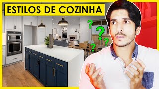 7 ESTILOS DE COZINHA PLANEJADA [upl. by Naujet920]