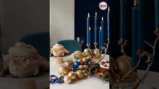 ❄️🎄Create a BLUE WINTER WONDERLAND AT HOME with VINTAGE CHRISTMAS DECORATION IDEAS [upl. by Courtnay]