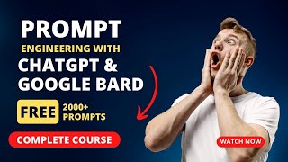 Prompt Engineering with ChatGPT amp BARD  Free Complete Course  01 Introduction [upl. by Renrew]