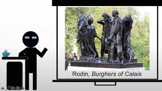 Rodin Burghers of Calais [upl. by Arim]