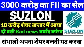 suzlon energy share latest news todaySuzlon share latest newssuzlon energy latest news today [upl. by Sean440]