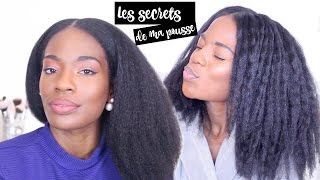 HAIRTIPS ►Les 3 secrets de ma pousse  Cheveux bouclés frisés crépus [upl. by Nivled510]