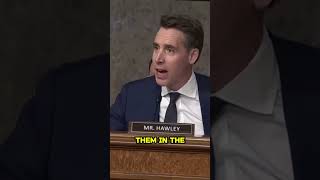 Sen Hawley Bashing Mark Zuckerberg congress news [upl. by Arbmat120]