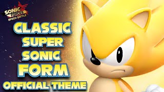 Sonic Forces Speed Battle  Classic Super Sonic Form Official Boost Theme Extended [upl. by Ludovico974]