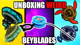 I unboxed the weirdest beyblades [upl. by Osmen]