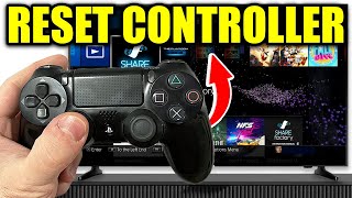 How to Reset PS4 Controller amp Fix Pairing Issues [upl. by Stichter]