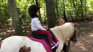 Family Horse Riding at stable at Ruislip London [upl. by Lionel]