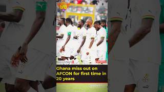 GHANA ARE OUT OF THE 2025 AFCON ghana afcon2023 afcon africa youtubeshorts shorts shortvideo [upl. by Idarb]