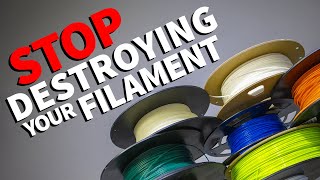 Dont Ruin Your Filament  Make a Filament Dry Box and Save Your 3D Prints [upl. by Lomax]