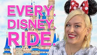 EVERY Disney World Ride In ONE DAY Magic Kingdom  Ride amp Rank Challenge [upl. by Eelra]