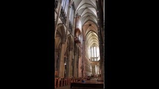 Organ music in Germanys Cologne Cathderal [upl. by Havelock358]