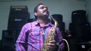 CHANDNI  lagi aaj sawan saxophone cover cover by abhijit 09492571935 [upl. by Amo]