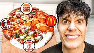 Jak smakuje PIZZA z KEBABA McDonalds KFC i INNE [upl. by Ahsaercal]