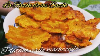 Plátano verde machacado TOSTONES [upl. by Altis770]