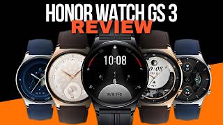 SMARTWACH HONOR WATCH GS 3 REVIEW  É BOM VALE A PENA [upl. by Gauthier515]