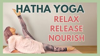 Hatha Yoga Relax Release amp Nourish by JodyYoga [upl. by Anelliw579]