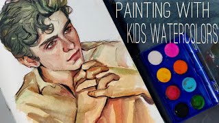 Painting with kids watercolors [upl. by Aynam613]