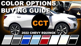 2022 Chevy Equinox  Color Options Buying Guide [upl. by Nnylarac]