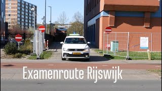 EXAMENROUTE RIJSWIJK [upl. by Kasper]