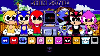 Incredibox Sprunki Shin Sonic  Running MODCOVER [upl. by Nnaear201]