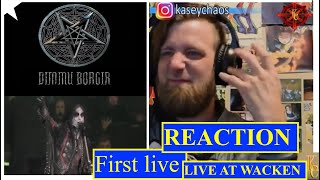 Dimmu Boegir  FIRST LIVE REACTION to Born Treacherous and Xbir Orchestra Live at Waken [upl. by Ahseuqal]