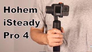 Hohem iSteady Pro 4 Action Camera Gimbal 3Axis Splashproof Stabilizer for GoPro Hero [upl. by Tatum]