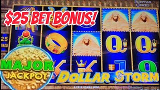 Major Jackpot Also 25 Bet Bonus Dollar Storm [upl. by Yerg]