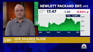 HPE CEO on Q3 earnings [upl. by Willabella]