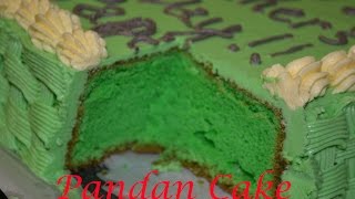 Pandan Cake Filipino Version [upl. by Ramah]