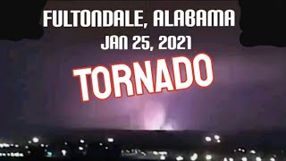 Large Tornado Fultondale Alabama [upl. by Annairam554]