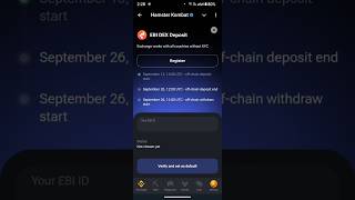Hamster Withdraw in EBI Exchange  Connect Trust wallet shorts hamsterkombat trustwallet [upl. by Suehtomit955]