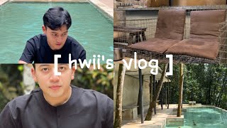 hwii’s vlog  sekeping serendah retreat  mud shed 2  GRWM  short vacation  ASMR [upl. by Amled]