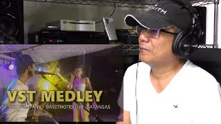 Sweetnotes Cover Of VST Songs MedleyMy Reaction Videoaboutlifeandmusic0918 [upl. by Ayanaj]