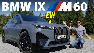 BMW iX M60 Premiere of the big BMW M performance EV SUV [upl. by Hartzel254]