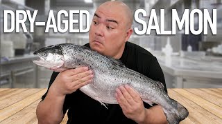 I DryAged a giant SALMON and this happened [upl. by Otsirc59]