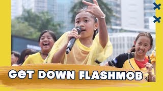 Zara Leola  GET DOWN FLASHMOB [upl. by Anitserp]