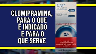 Cloridrato de Clomipramina EMS para o que é indicado e para o que serve [upl. by Anirad]