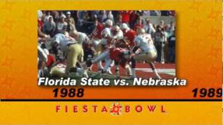 Fiesta Bowl History  40th Anniversary [upl. by Ivey]