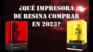 ⭐Qué IMPRESORA de RESINA 3D comprar en 2023⭐ [upl. by Albur626]