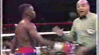 Pernell Whitaker pushes Joe Cortez [upl. by Sad800]