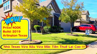 400K House in Arlington Texas  Nhà Texas Vừa Xấu Vừa Mắc Tiền Thuế Lại Cao [upl. by Snoddy584]