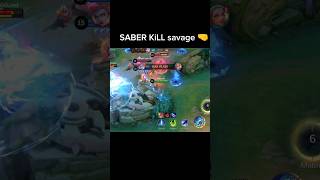 Saber best build 2024 mlbb☠️💀 mobilelegends saber mlbb shorts mlb [upl. by Ultima32]