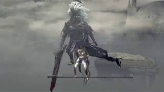 Dark Souls 3  Nameless King Fist only No Estus  Healing [upl. by Rolan]