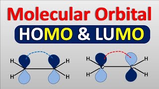 Molecular orbitals  HOMO and LUMO in easy way [upl. by Neehsas]